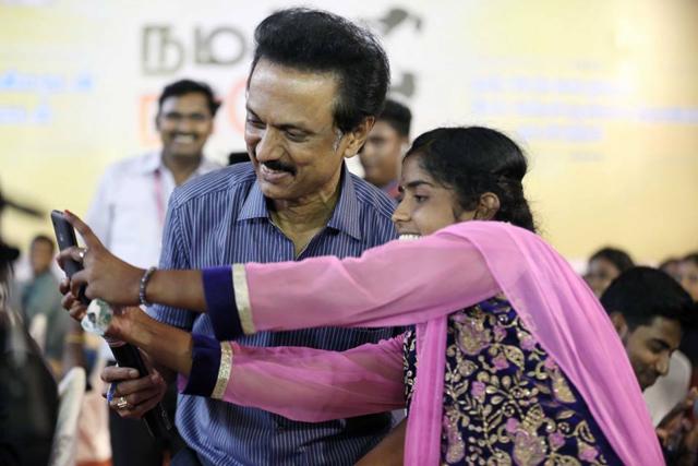 DMK leader Stalin (Photo courtesy: DMK) DMK leader Stalin (Photo courtesy: DMK)