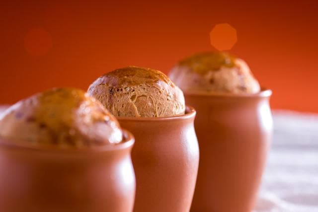 Welsch bread in kullad at Chemistry 101, Kamala Mills Welsch bread in kullad at Chemistry 101, Kamala Mills