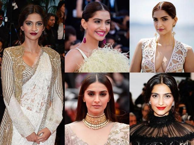 What will Sonam wear at the AmfAR gala?