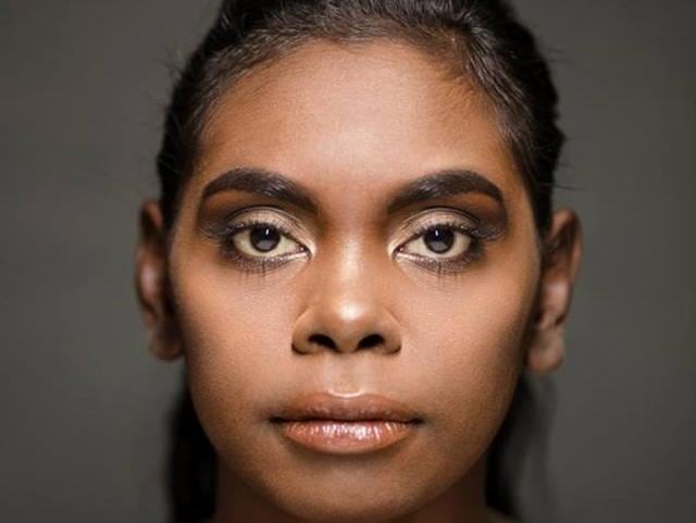 Maminydjama Maymuru, a 19-year-old Yolgnu woman, has won the Northern Territory state final of Miss World and advanced to the national final, which will be held in July. (Facebook/ Magnolia Maymuru) 