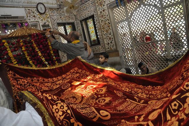Baba Bulle Shah’s shrine in Kasur, Pakistan . The image is a part of photographer Amit Mehra’s ongoing project which traces the roots of Sufism as it spread in countries on the Silk Route . (Amit Mehra) Baba Bulle Shah’s shrine in Kasur, Pakistan . The image is a part of photographer Amit Mehra’s ongoing project which traces the roots of Sufism as it spread in countries on the Silk Route . (Amit Mehra)