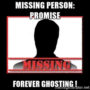 The worst way to break up is to ghost The worst way to break up is to ghost