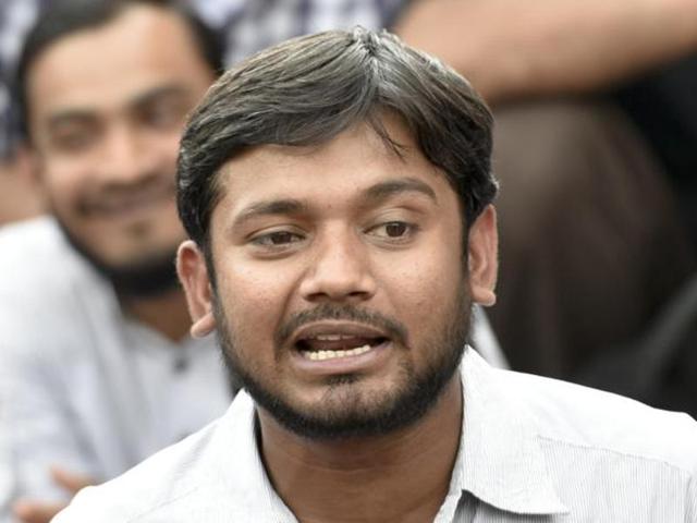 On April 14, the Delhi Police had recovered a bag full of weapons and a letter threatening Kanhaiya and Khalid was discovered in a Delhi Transport Corporation bus at the JNU campus.(Saumya Khandelwal/HT File Photo)