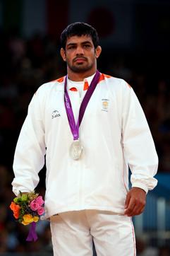 Wrestler Sushil Kumar is eager to represent India at the Rio Olympics later this year and is pressing for trials in the 74kg weight category against Narsingh Yadav. (Getty Images) Wrestler Sushil Kumar is eager to represent India at the Rio Olympics later this year and is pressing for trials in the 74kg weight category against Narsingh Yadav. (Getty Images)