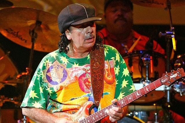 “For every pop musician or western music fan, Carlos Santana is the first name that comes up when you talk of the guitar. So, playing with him was epic,” says AR Rahman. (Getty Images)