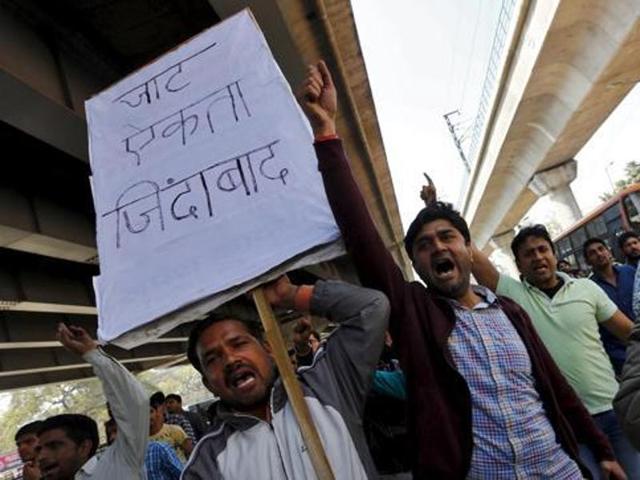 The Act provides 10% reservation in service for Class III and IV posts and 6% reservation in Class I and II posts to Jats, Jat Sikhs, Rors, Bishnois, Tyagis, and Muslim Jats by creating a new category BC (C). (HT Photo) The Act provides 10% reservation in service for Class III and IV posts and 6% reservation in Class I and II posts to Jats, Jat Sikhs, Rors, Bishnois, Tyagis, and Muslim Jats by creating a new category BC (C). (HT Photo)