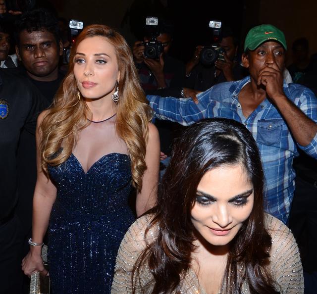 He was soon followed by Iulia and sister Alvira in a car. (Yogen Shah/HT photo) He was soon followed by Iulia and sister Alvira in a car. (Yogen Shah/HT photo)