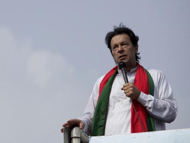 File photo of Pakistan Tehreek-e-Insaf chief Imran Khan addressing his supporters in Islamabad in August 2014. (Reuters) File photo of Pakistan Tehreek-e-Insaf chief Imran Khan addressing his supporters in Islamabad in August 2014. (Reuters)