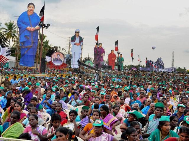Prime Minister Narendra Modi greets people at an election rally in Kochi. Campaigning in Tamil Nadu, Kerala and Puducherry for the May 16 assembly elections ended on Saturday, ringing the curtain down on the gruelling two-month-long exercise. (PTI) Prime Minister Narendra Modi greets people at an election rally in Kochi. Campaigning in Tamil Nadu, Kerala and Puducherry for the May 16 assembly elections ended on Saturday, ringing the curtain down on the gruelling two-month-long exercise. (PTI)