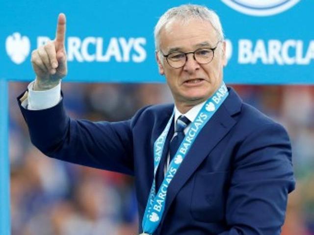 Leicester City manager Claudio Ranieri celebrates winning the Barclays Premier League. (Reuters Photo) Leicester City manager Claudio Ranieri celebrates winning the Barclays Premier League. (Reuters Photo)
