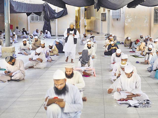 Young boys — victims of the Afghan conflicts — were adopted and schooled in Pakistani madrassas and trained to become lethal Talibs.(AFP)