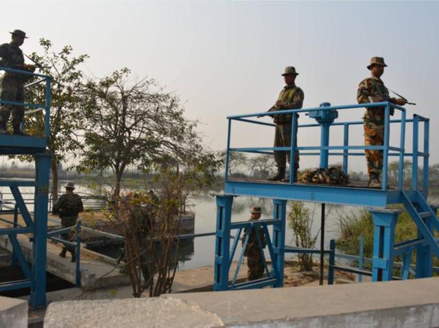 Munak canal headworks in Haryana(Photo: HQ Western Command)