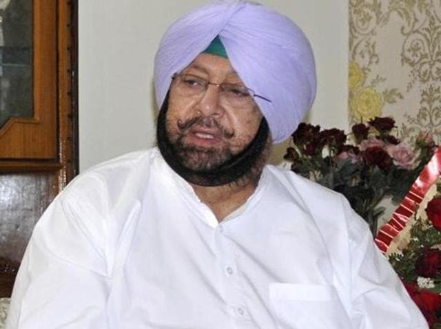 PPCC chief Captain Amarinder Singh (HT File Photo) PPCC chief Captain Amarinder Singh (HT File Photo)