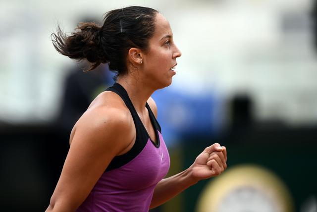 Madison Keys’ shock win over Garbine Muguruza set up an all-American women’s final at the Rome Masters. (AFP) Madison Keys’ shock win over Garbine Muguruza set up an all-American women’s final at the Rome Masters. (AFP)