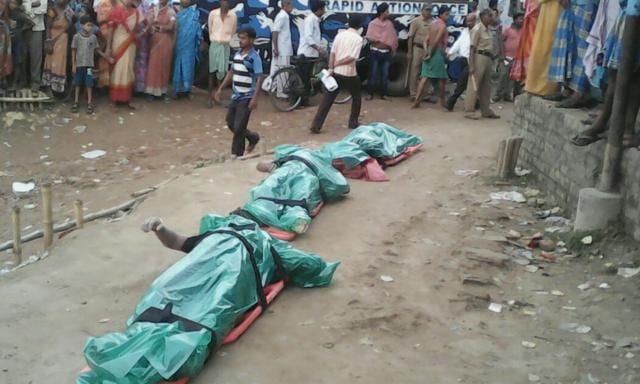 16 bodies were recovered by NDRF personnel till 10 am on Monday. (HT Photo) 16 bodies were recovered by NDRF personnel till 10 am on Monday. (HT Photo)