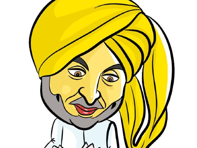 “Everything he speaks from the party stage during public meetings is first discussed with leaders, including Punjab in-charge Sanjay Singh,” said one of his close aides. (Illustration by Daljeet Kaur Sandhu) “Everything he speaks from the party stage during public meetings is first discussed with leaders, including Punjab in-charge Sanjay Singh,” said one of his close aides. (Illustration by Daljeet Kaur Sandhu)