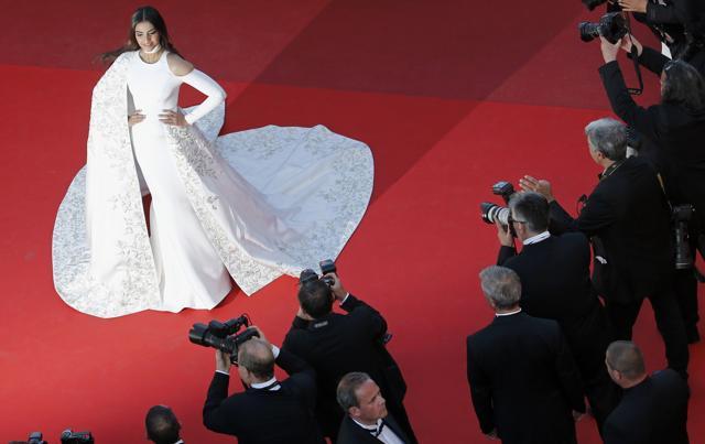 Sonam Kapoor arrives on red carpet at the 69th Cannes Film Festival in Cannes, May 15, 2016. (REUTERS) Sonam Kapoor arrives on red carpet at the 69th Cannes Film Festival in Cannes, May 15, 2016. (REUTERS)