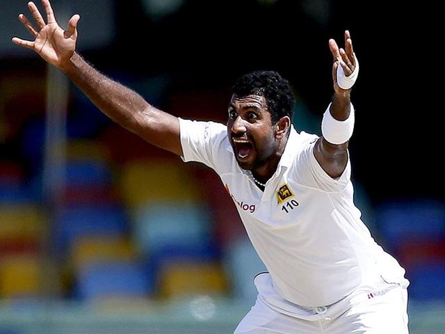 Prasad played a key role in Sri Lanka’s first Test series win in England, in 2014. (Reuters) Prasad played a key role in Sri Lanka’s first Test series win in England, in 2014. (Reuters)