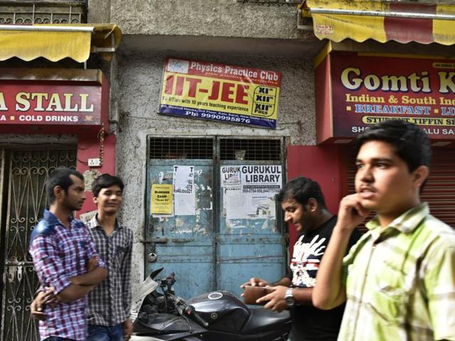 According to a report by HT, the estimated turnover of Kota coaching industry is Rs 2000 crore and the state gets an annual taxation of Rs 130 crore. (HT File Photo) According to a report by HT, the estimated turnover of Kota coaching industry is Rs 2000 crore and the state gets an annual taxation of Rs 130 crore. (HT File Photo)