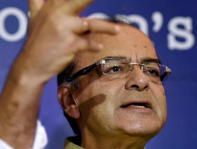 Replying to questions during an interaction at Indian Women’s Press Corps (IWPC) here, Jaitley reasoned that there are different kinds of recourse and “layers of accountability” available when the executive takes decisions.(PTI) Replying to questions during an interaction at Indian Women’s Press Corps (IWPC) here, Jaitley reasoned that there are different kinds of recourse and “layers of accountability” available when the executive takes decisions.(PTI)