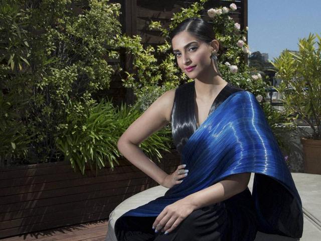 Sonam Kapoor poses for a portrait photograph at the 69th international film festival, Cannes. (AP) Sonam Kapoor poses for a portrait photograph at the 69th international film festival, Cannes. (AP)