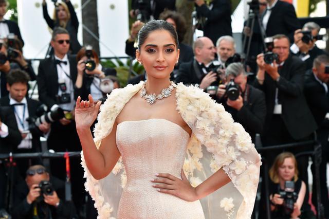 Sonam Kapoor poses as she arrives on May 16, 2016 for the screening of the film Loving at the 69th Cannes Film Festival in Cannes, southern France. (AFP) Sonam Kapoor poses as she arrives on May 16, 2016 for the screening of the film Loving at the 69th Cannes Film Festival in Cannes, southern France. (AFP)