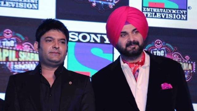 Kapil Sharma and Navjot Singh Sidhu at a promotional event for the show. (IANS Photo) Kapil Sharma and Navjot Singh Sidhu at a promotional event for the show. (IANS Photo)