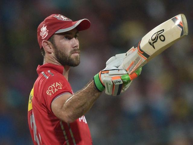 Maxwell suffered a strain in his left abdomen playing for Kings XI Punjab and is returning home as a precaution. (AFP) Maxwell suffered a strain in his left abdomen playing for Kings XI Punjab and is returning home as a precaution. (AFP)