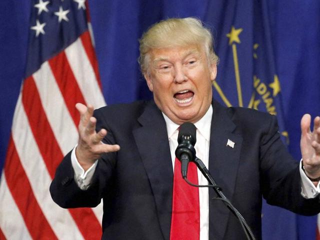 Donald Trump, who defeated 16 top political leaders of his party to become the presumptive Republican presidential nominee, said he is fighting for survival. (AP Photo) Donald Trump, who defeated 16 top political leaders of his party to become the presumptive Republican presidential nominee, said he is fighting for survival. (AP Photo)