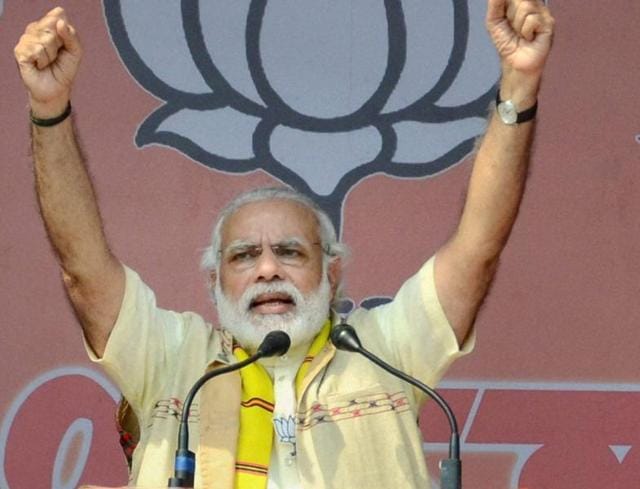 Only a few initiatives, including Jan Dhan and Swachh Bharat, have caught the imagination of the country in the first two years of the Modi Government, while most of its other schemes have escaped notice, a CMS study said.(PTI Photo)