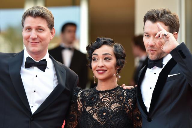 Jeff Nichols, Irish-Ethiopian actress Ruth Negga and Australian actor Joel Edgerton arrive on May 16, 2016 for the screening of the film Loving at the 69th Cannes Film Festival in Cannes. (AFP) Jeff Nichols, Irish-Ethiopian actress Ruth Negga and Australian actor Joel Edgerton arrive on May 16, 2016 for the screening of the film Loving at the 69th Cannes Film Festival in Cannes. (AFP)
