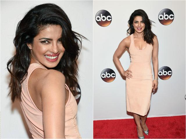 Priyanka Chopra attends the ABC 2016 Network Upfront Presentation at David Geffen Hall on Tuesday, May 17, 2016, in New York. (AP/AFP)