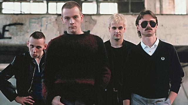 Ewan McGregor and the rest of the cast in a still from Trainspotting. (Miramax)
