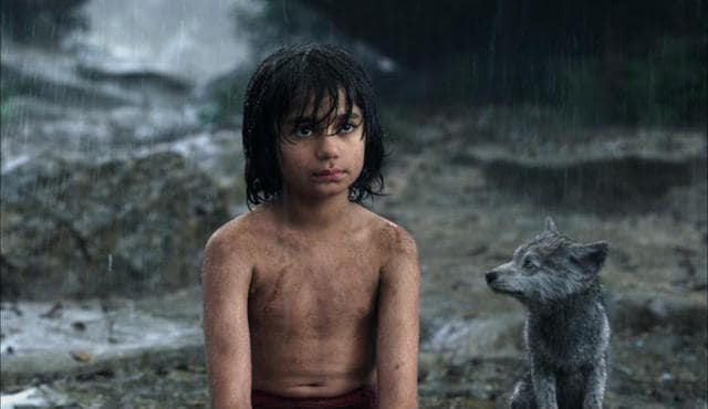 Neel Sethi as Mowgli in a still from The Jungle Book. (Disney)
