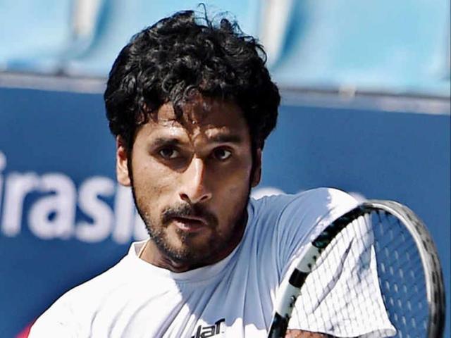 A file photo of tennis player Saketh Myneni. (PTI Photo) A file photo of tennis player Saketh Myneni. (PTI Photo)