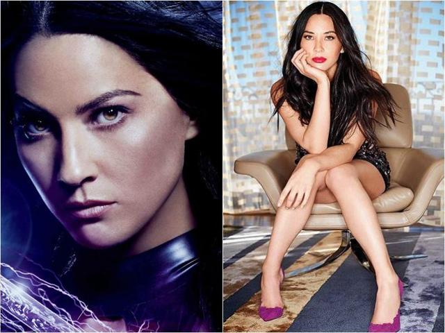 Olivia Munn will play the sultry, sword-weilding mutant Psylocke in the upcoming movie. (Fox/Twitter)