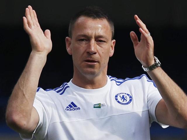 Chelsea's John Terry acknowledges fans after the game. (Reuters Photo) Chelsea's John Terry acknowledges fans after the game. (Reuters Photo)