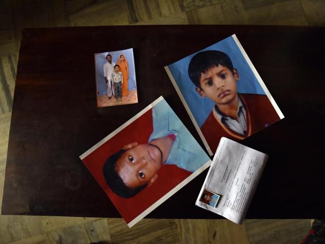 Photos of some missing children. As many as 7,928 children went missing in 2015. (Hindustan Times) Photos of some missing children. As many as 7,928 children went missing in 2015. (Hindustan Times)