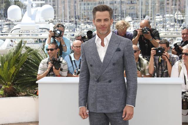 Chris Pine at this year’s Cannes Film Festival 2016. (AP)