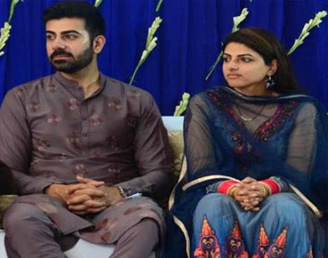File photo of Sudeeksha with her husband Avneet Satya, who also died in the accident. (HT Photo) File photo of Sudeeksha with her husband Avneet Satya, who also died in the accident. (HT Photo)