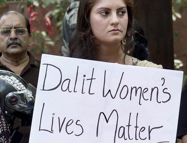 NGO activists staging a protest demanding justice for the Perumbavoor rape victim, at Kerala Bhavan, in New Delhi on Thursday. (PTI) NGO activists staging a protest demanding justice for the Perumbavoor rape victim, at Kerala Bhavan, in New Delhi on Thursday. (PTI)