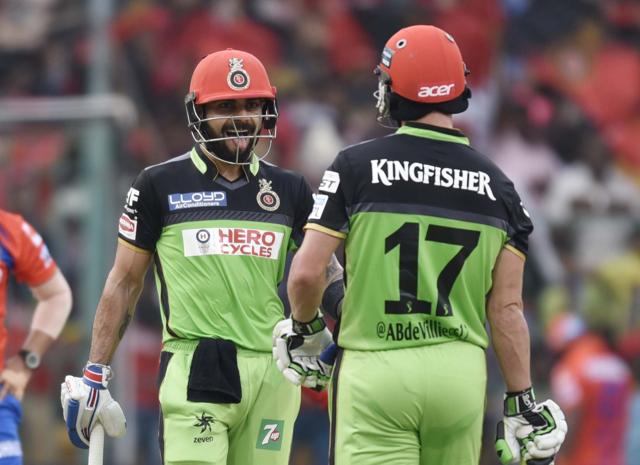 The Bangalore has been disappointing so far but both Virat Kohli and AB de Villiers have made sure that they go extra mile to ensure success for the side. (Hindustan Times) The Bangalore has been disappointing so far but both Virat Kohli and AB de Villiers have made sure that they go extra mile to ensure success for the side. (Hindustan Times)