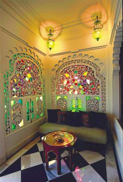 Inside the floating Taj Lake Palace in Udaipur (Getty Images/Corbis Documentary) Inside the floating Taj Lake Palace in Udaipur (Getty Images/Corbis Documentary)