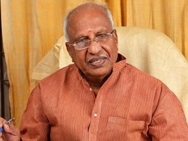 Former minister O Rajagopal has won from the Nemon constituency in Kerala, giving the BJP its first ever win in state assembly elections.(Photo courtesy: O Rajagopal’s Twitter handle)
