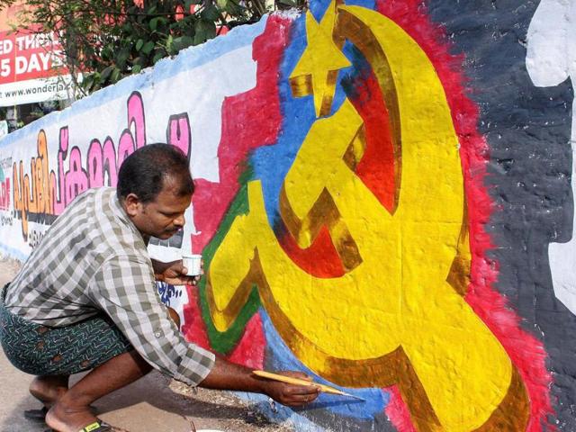 Exit polls predicted a favourable result for the Left Democratic Front  in Kerala. Kerala has traditionally booted out the ruling party at every election. (PTI)