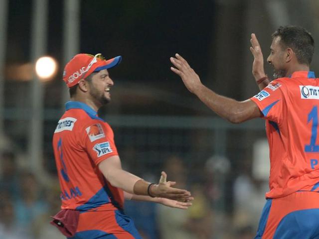 Gujarat Lions’ Praveen Kumar (right) is eyeing a comeback to the India team. (AFP) Gujarat Lions’ Praveen Kumar (right) is eyeing a comeback to the India team. (AFP)