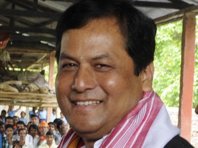 Prime Minister Narendra Modi banked on Sarbananda Sonowal, 53, to strike gold for the BJP in the 2016 assembly elections in Assam and bring cheer for the party after successive electoral setbacks in Delhi and Bihar. (Subhendu Ghosh/HT Photo) Prime Minister Narendra Modi banked on Sarbananda Sonowal, 53, to strike gold for the BJP in the 2016 assembly elections in Assam and bring cheer for the party after successive electoral setbacks in Delhi and Bihar. (Subhendu Ghosh/HT Photo)