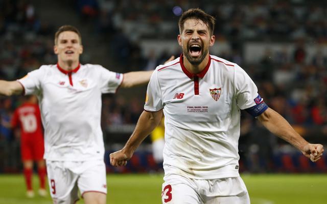 Coke celebrates after scoring the third goal. (Reuters Photo) Coke celebrates after scoring the third goal. (Reuters Photo)