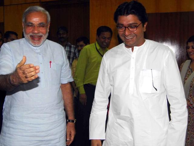 A source close to Thackeray laughed the speculation off saying it would be too early to draw any conclusion from Modi’s gesture. (HT File) A source close to Thackeray laughed the speculation off saying it would be too early to draw any conclusion from Modi’s gesture. (HT File)