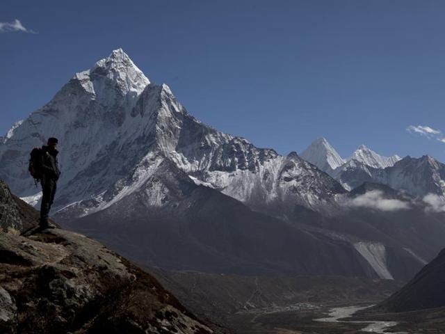 The climbers include Silvia Vasquez Lavado, the first Peruvian woman to have reached the peak of Everest. (AFP File) The climbers include Silvia Vasquez Lavado, the first Peruvian woman to have reached the peak of Everest. (AFP File)